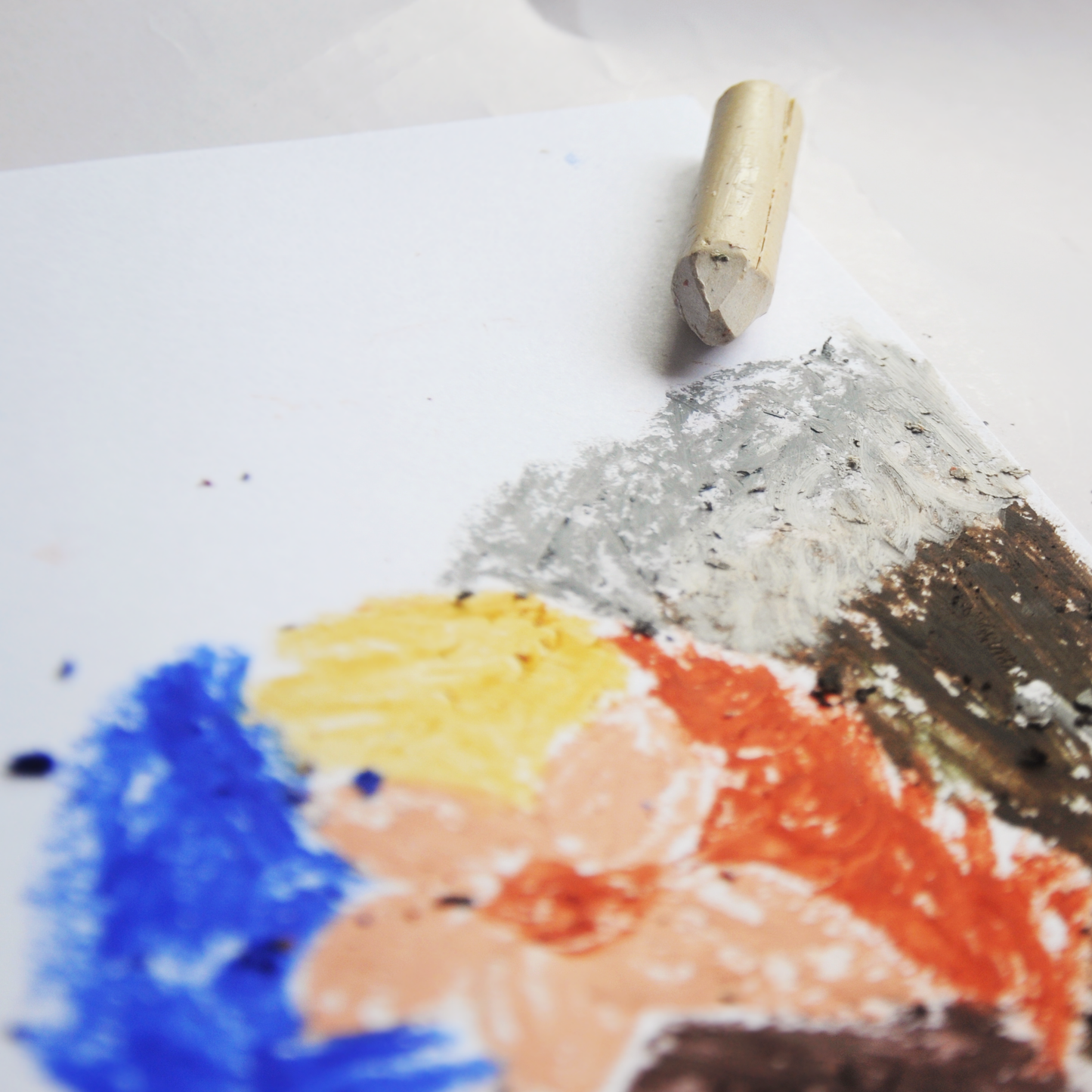 Beeswax Oil Pastels in a Roll