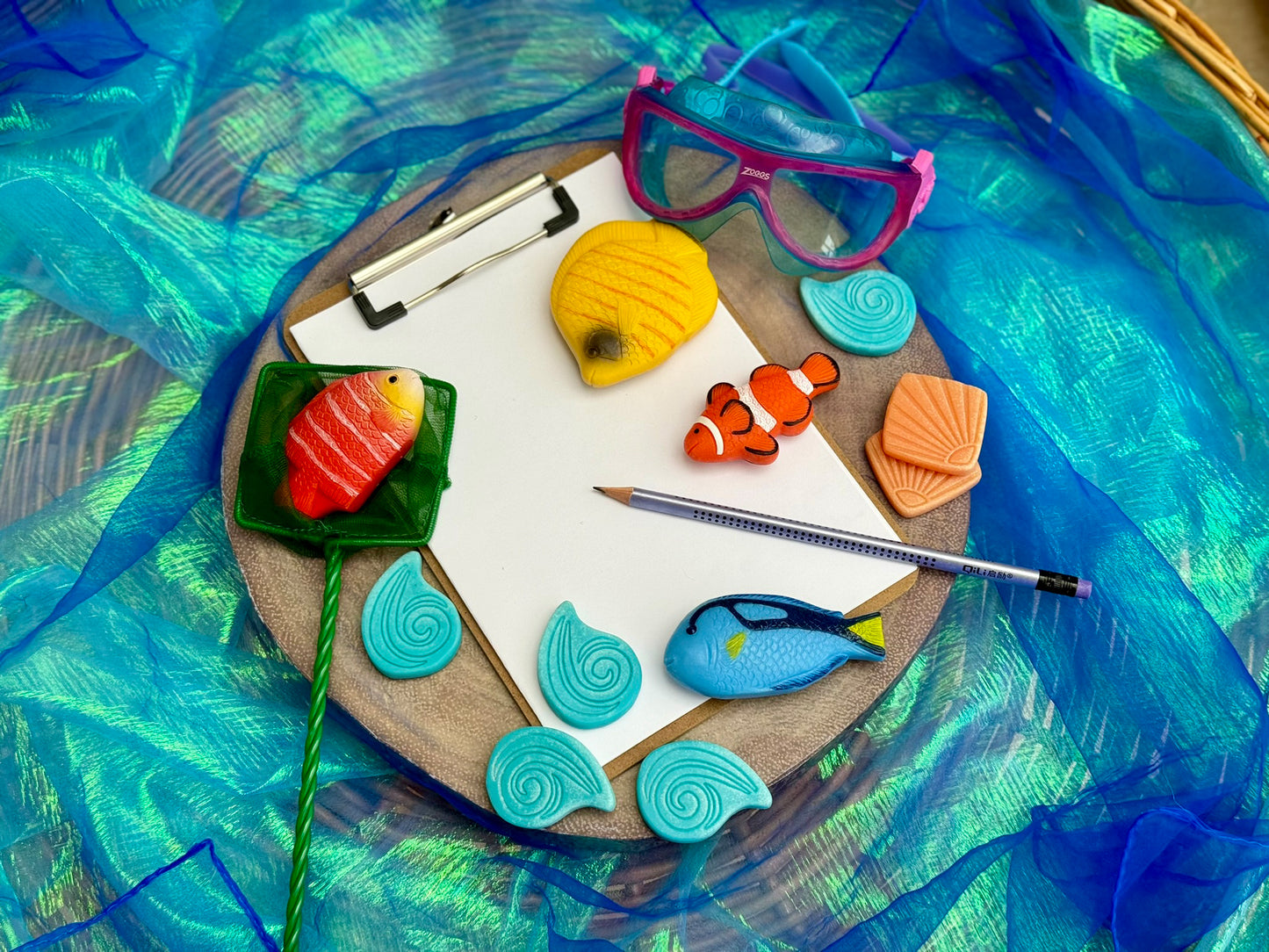 Sensory Play Stones – Fish