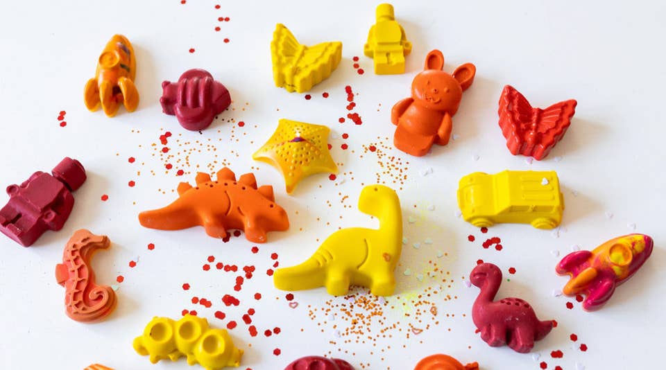Handmade Theme Crayons