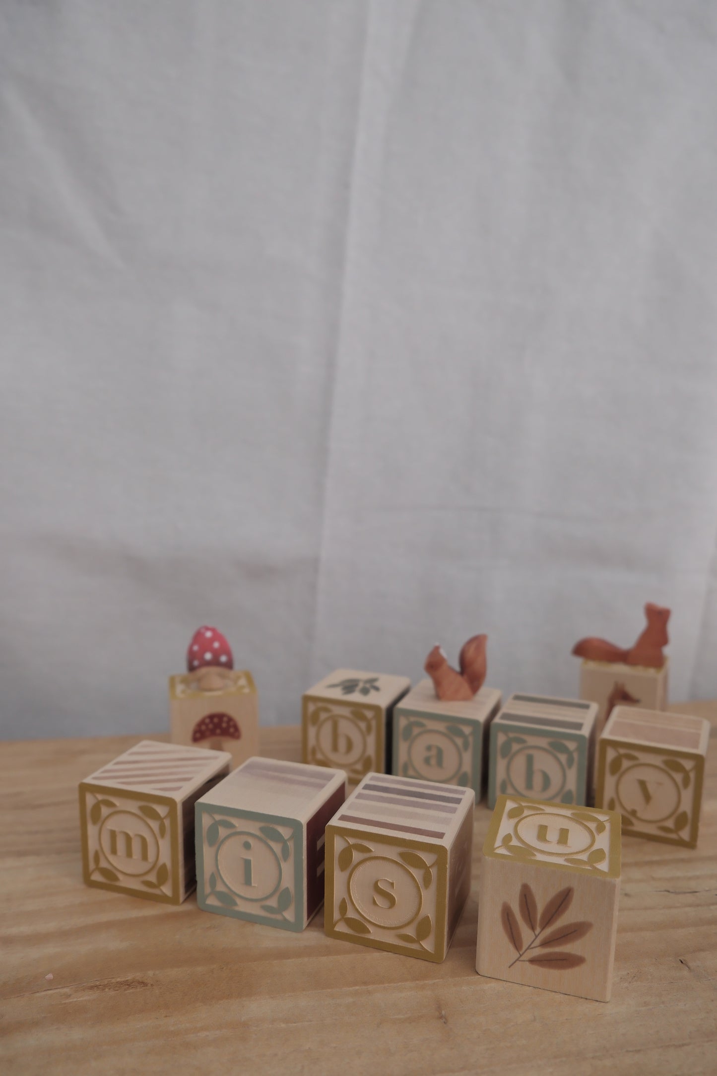 Watercolor Abc Blocks
