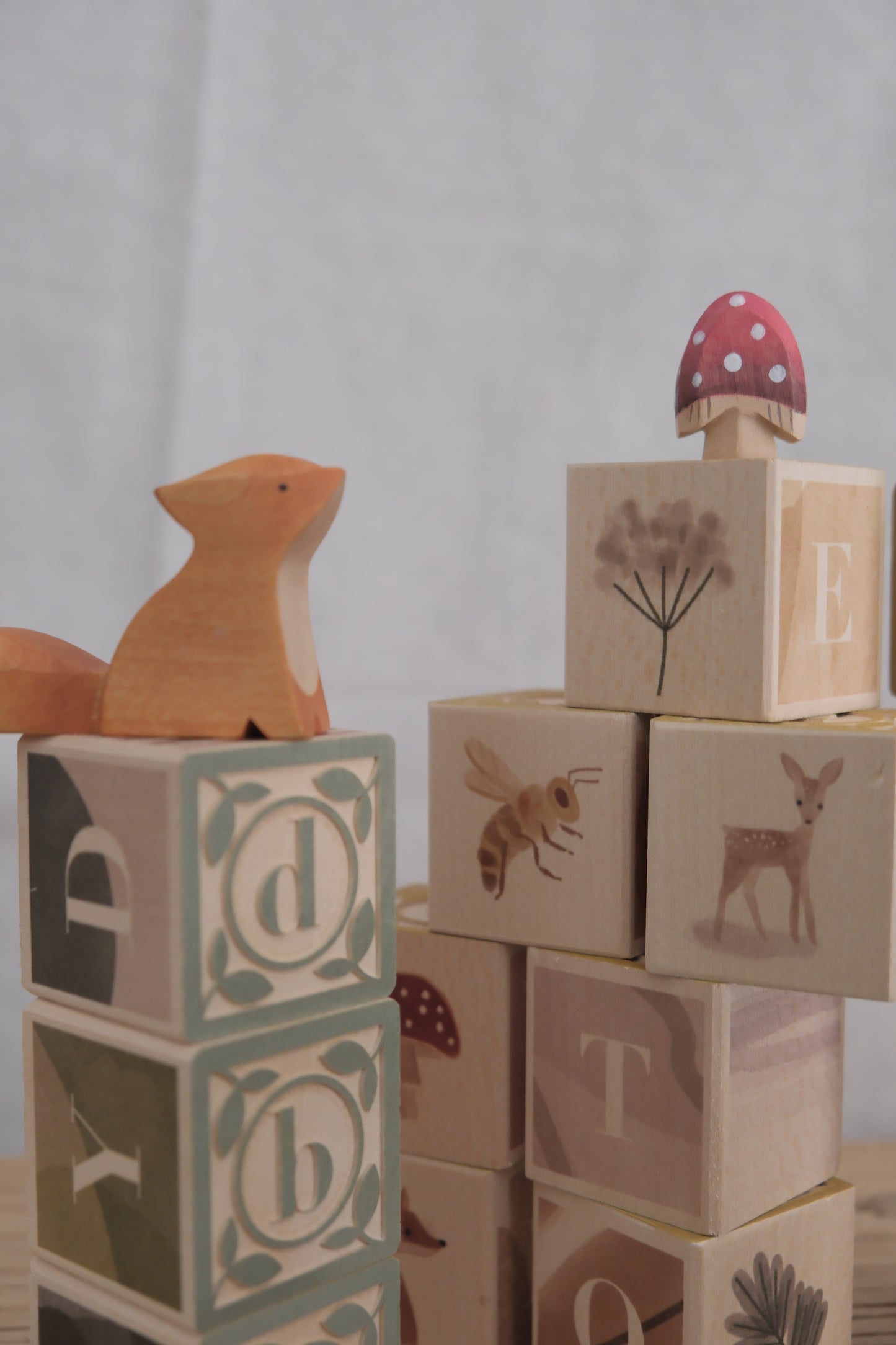 Watercolor Abc Blocks