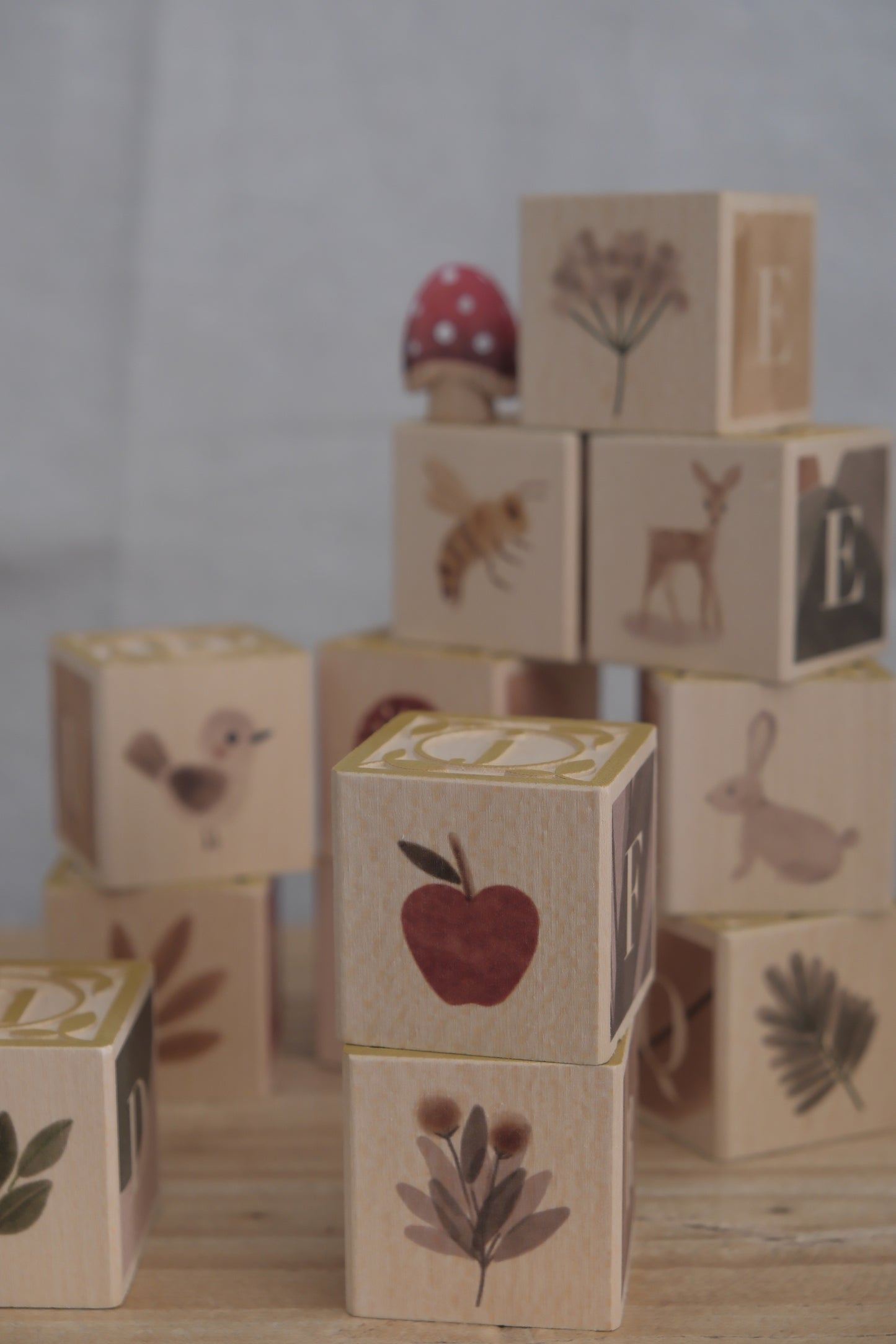 Watercolor Abc Blocks