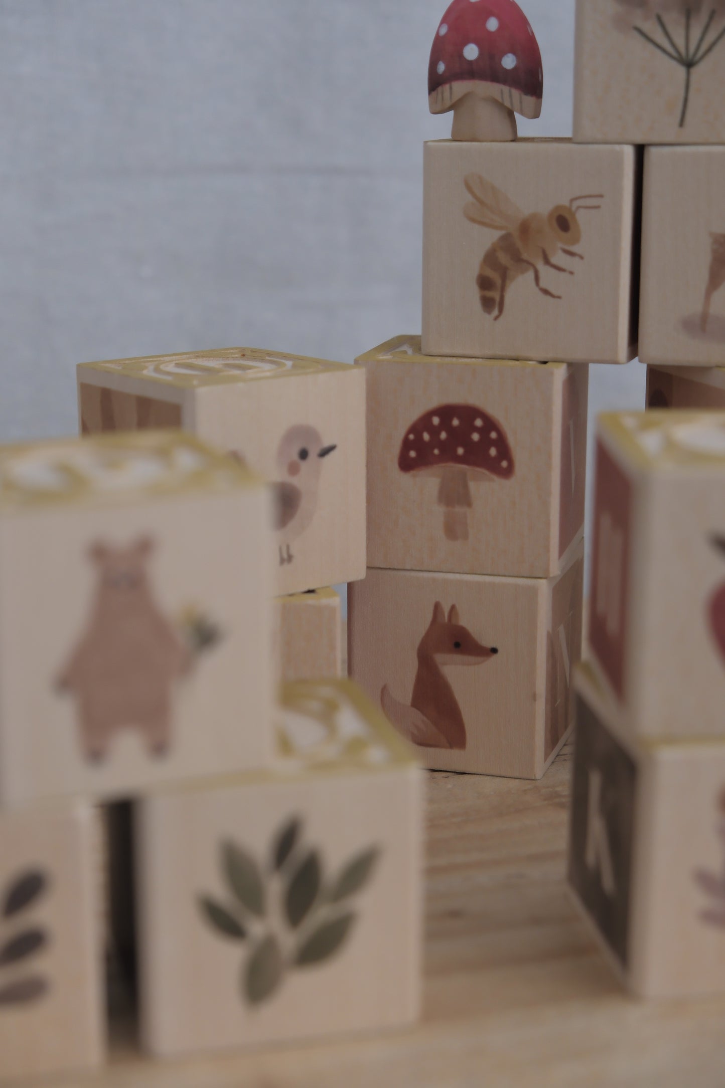 Watercolor Abc Blocks