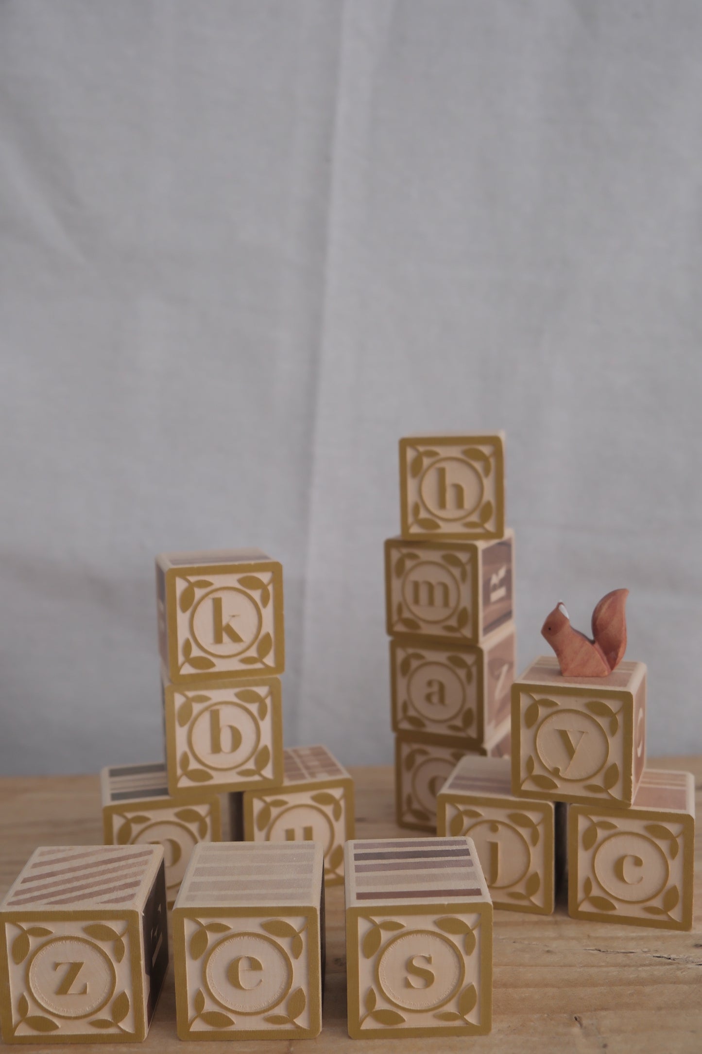 Watercolor Abc Blocks