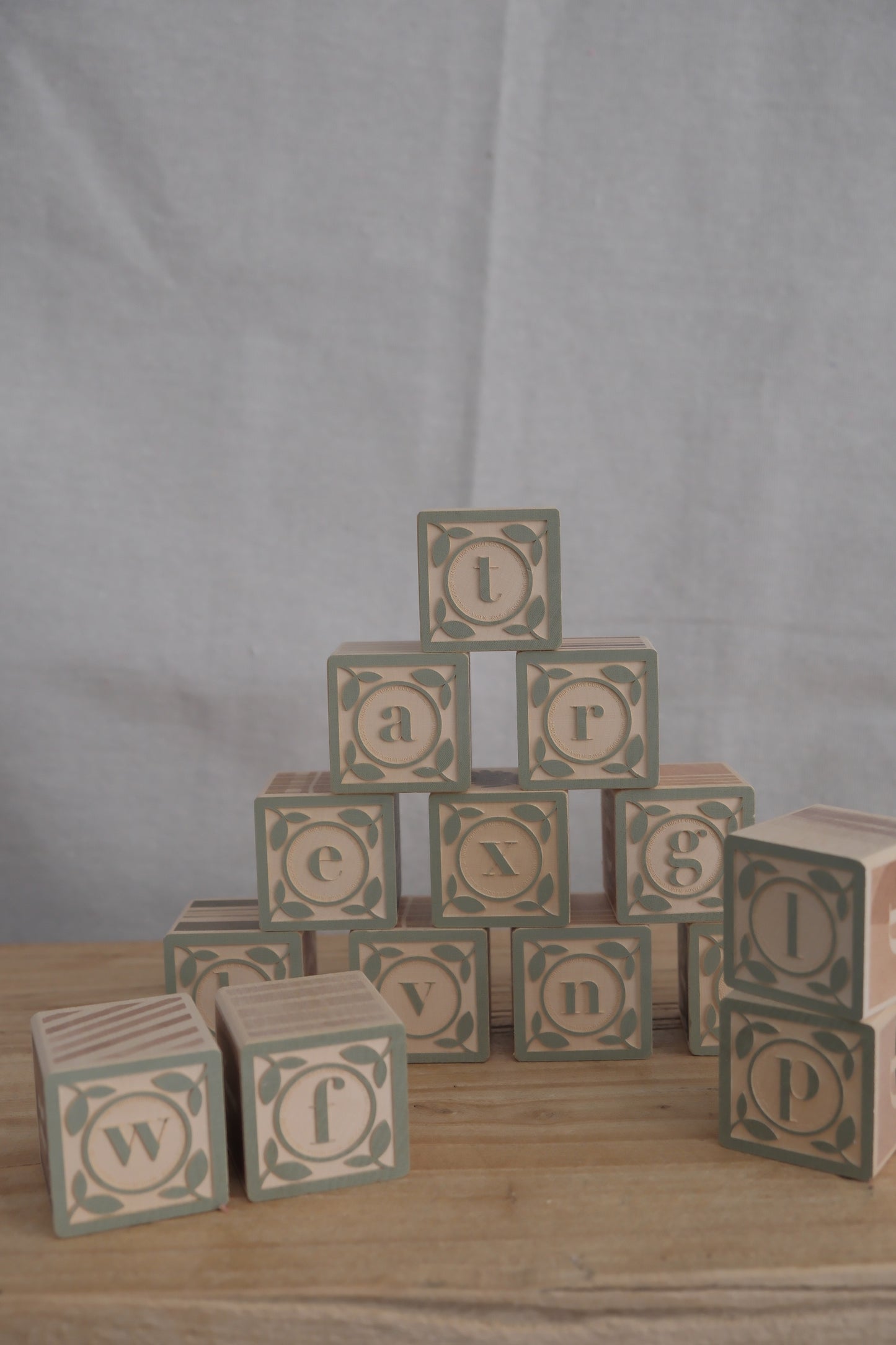 Watercolor Abc Blocks
