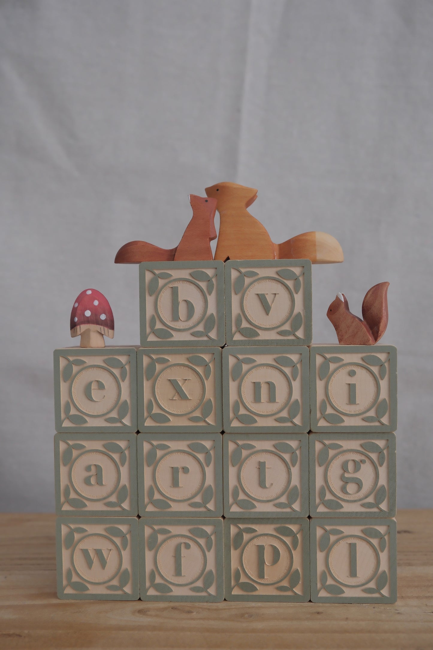 Watercolor Abc Blocks