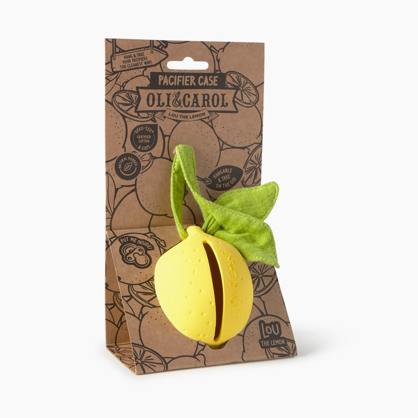 Lou the Lemon Pacifier Case