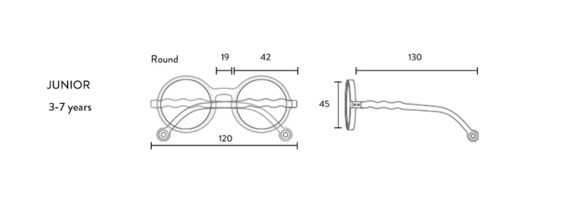 Junior Round Sunglasses