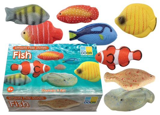 Sensory Play Stones – Fish