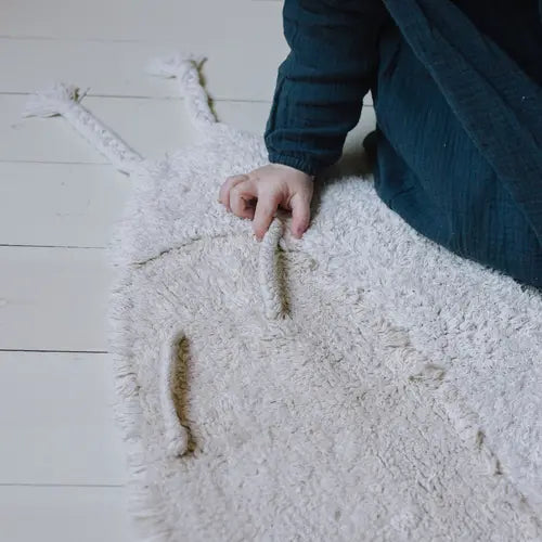 Washable Animal Rug Snail