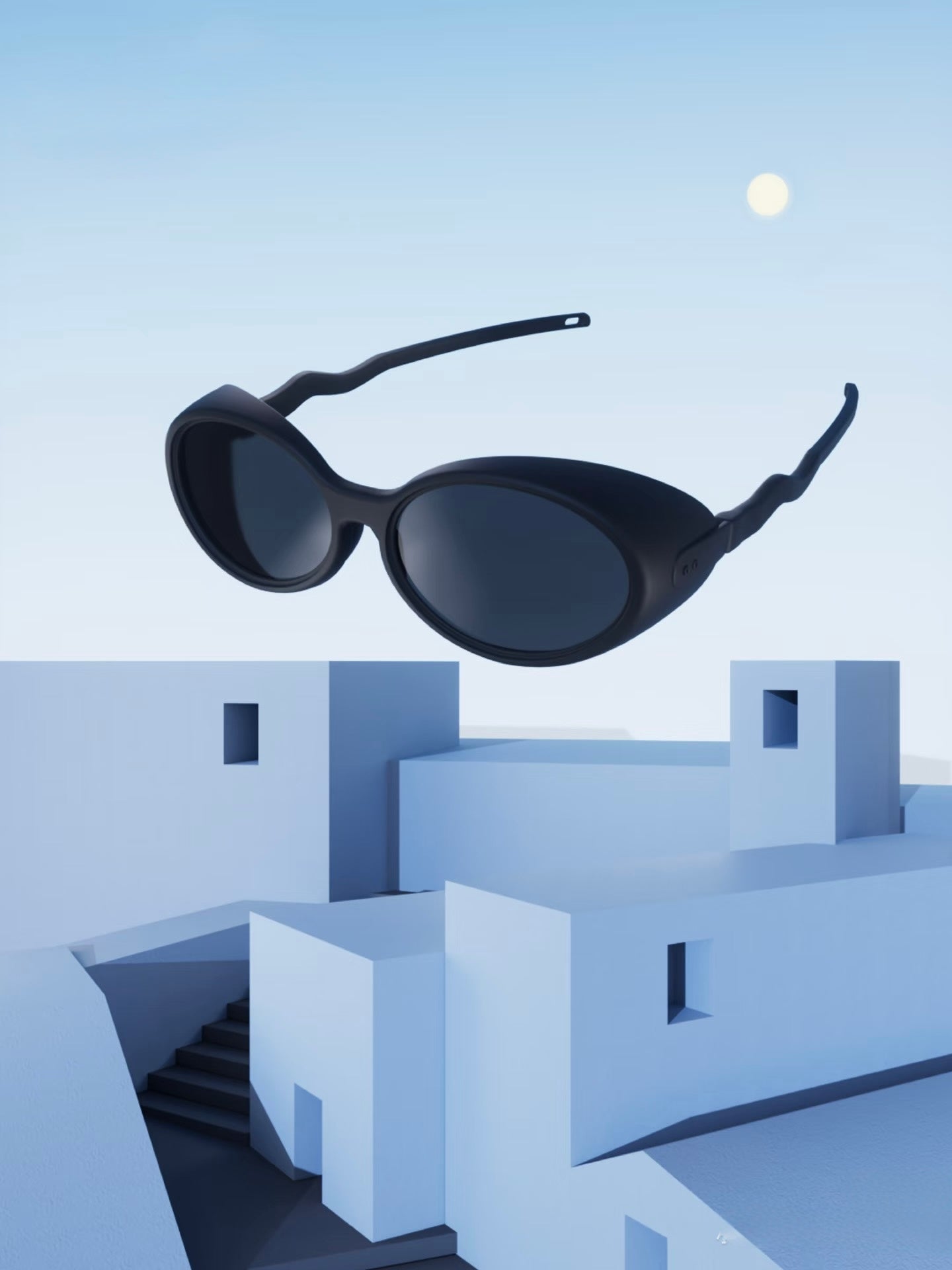 Eclipse Oval Sunglasses