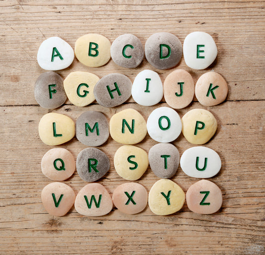 Alphabet Pebbles – Uppercase Set