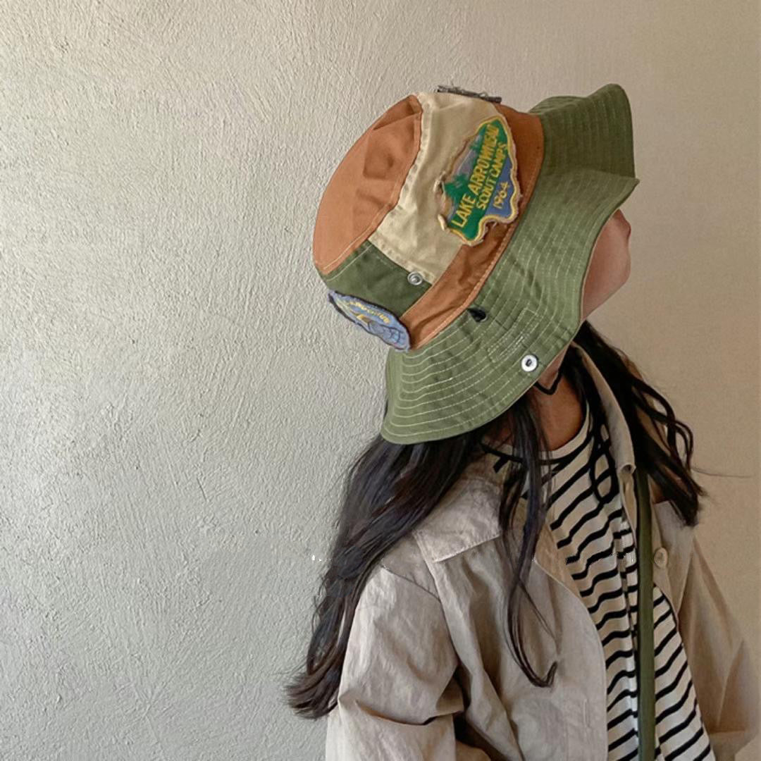 Patch Washed Vintage Fisherman Hat