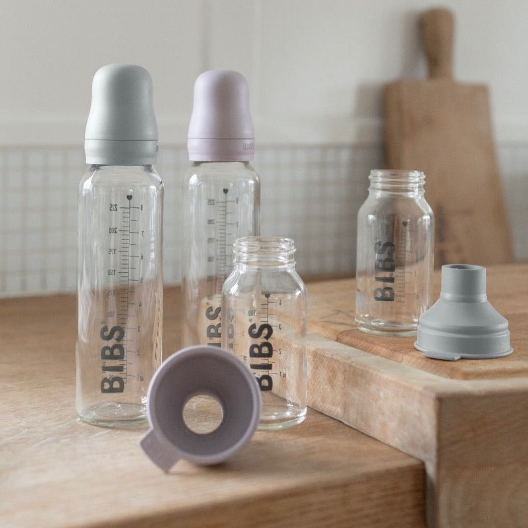 Baby Glass Bottle Complete Set