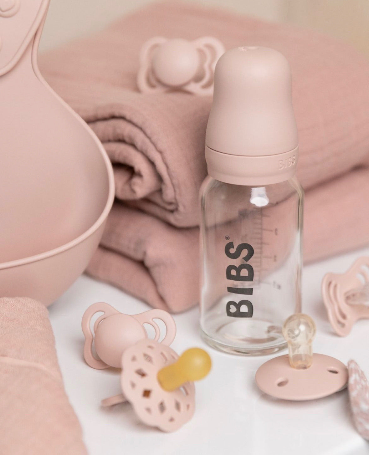 Baby Glass Bottle Complete Set