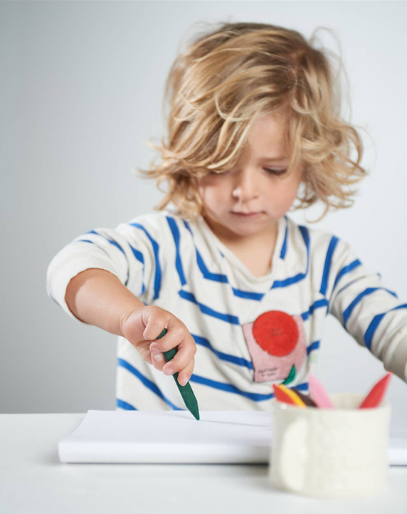 Beeswax crayons - triangle