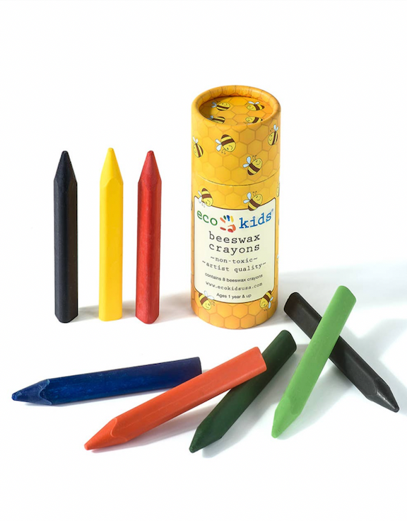 Beeswax crayons - triangle