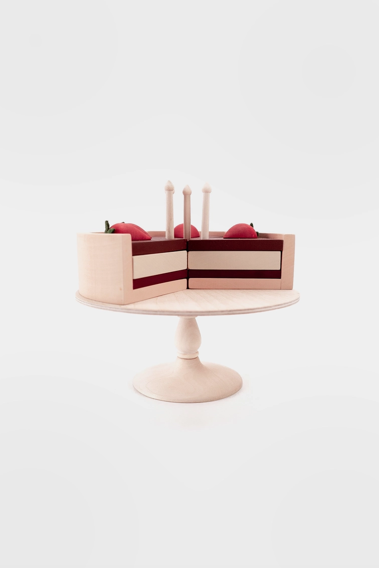 Cake On A Stand / Chocolate