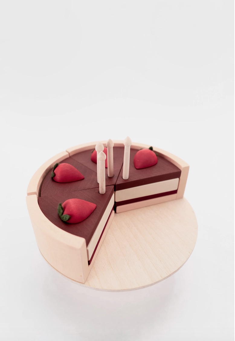 Cake On A Stand / Chocolate