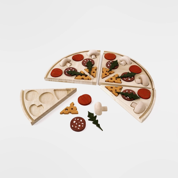 Wooden Pizza Toy