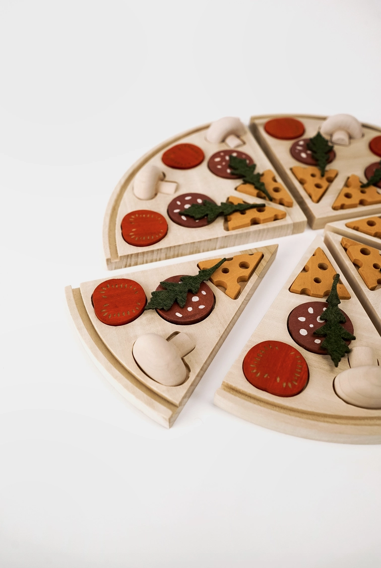 Wooden Pizza Toy