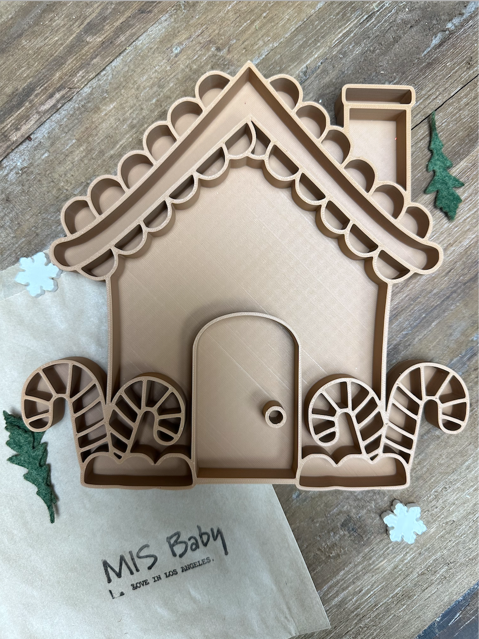 Ginger Bread House Sensory Tray