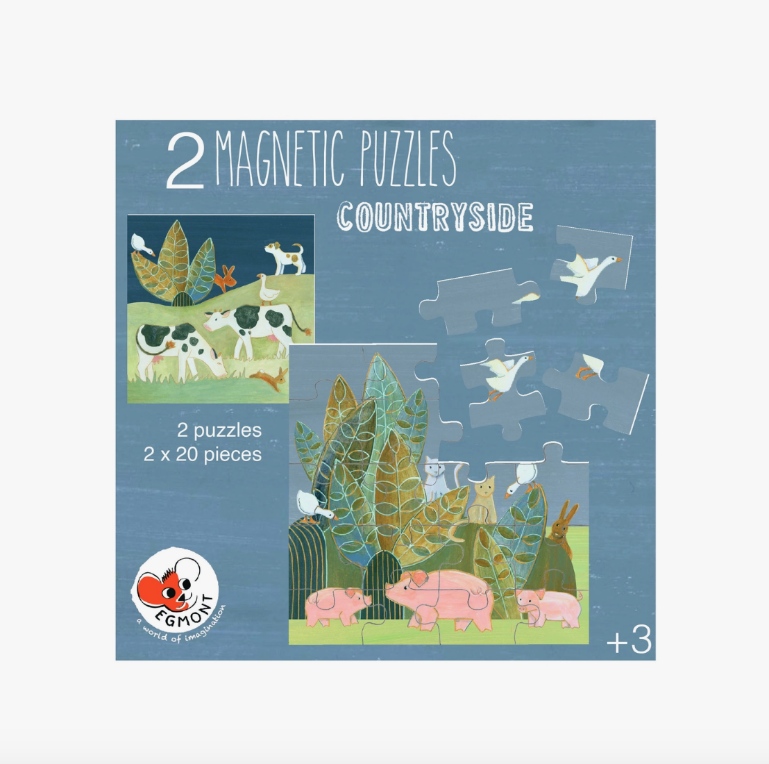 Magnetic Puzzle - Countryside