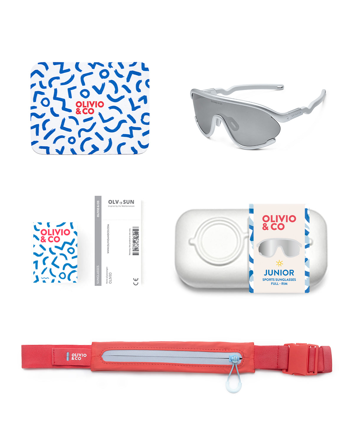 Junior Full-Rim Sports Sunglasses （3-7y）