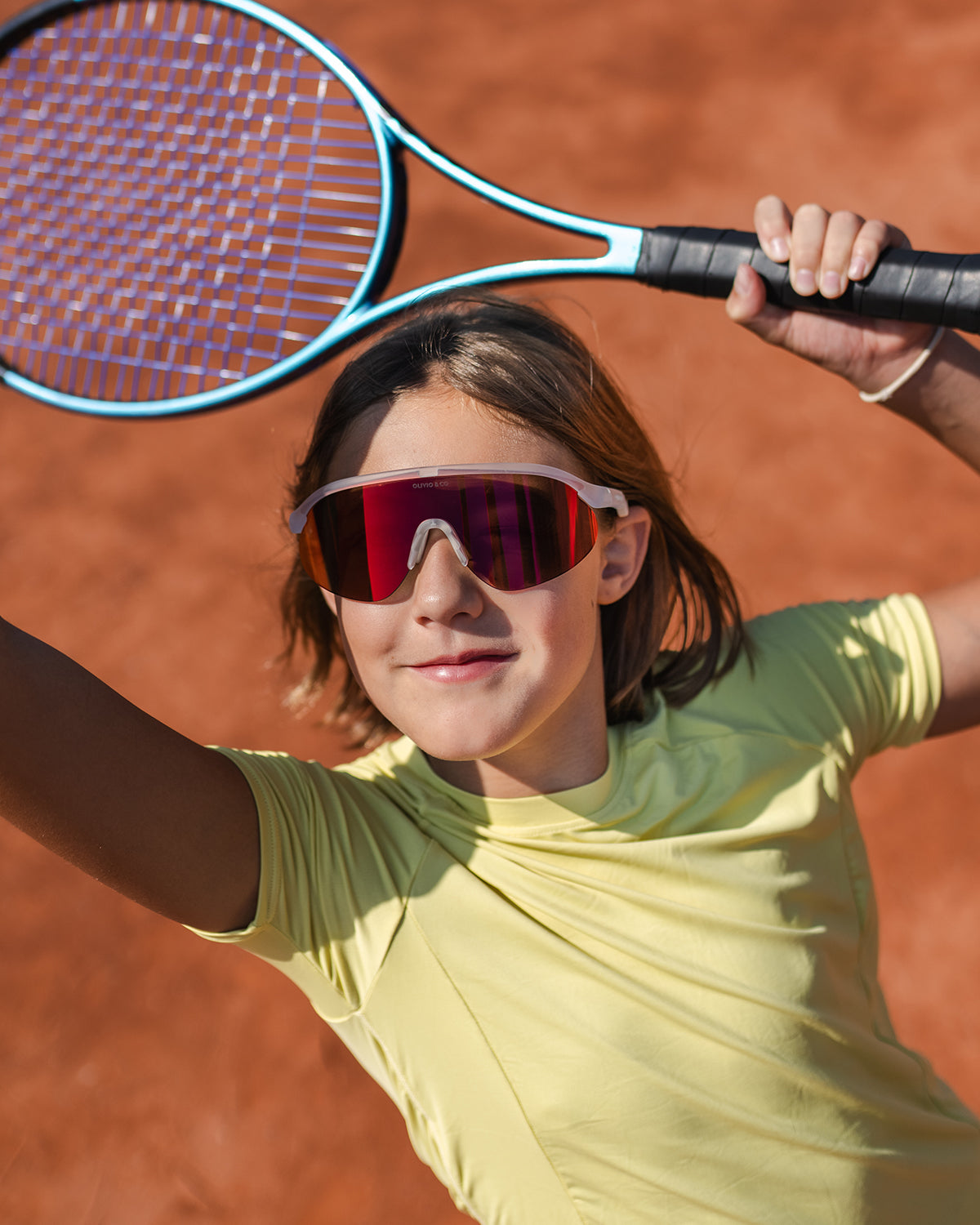 JUNIOR+ Half-Rim Sports Sunglasses （7-12y）