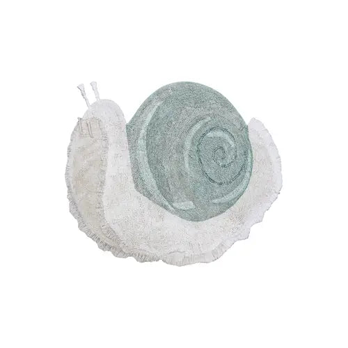 Washable Animal Rug Snail