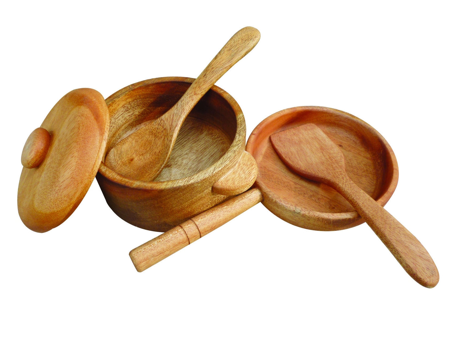 Qtoys Mahogany Pot and Pan Set