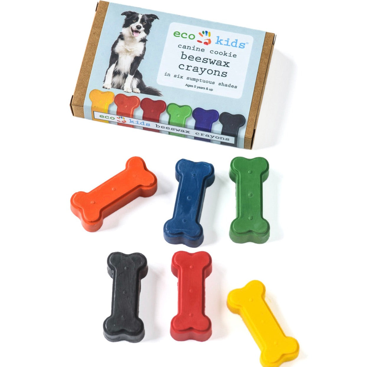 Beeswax crayons-canine cookie