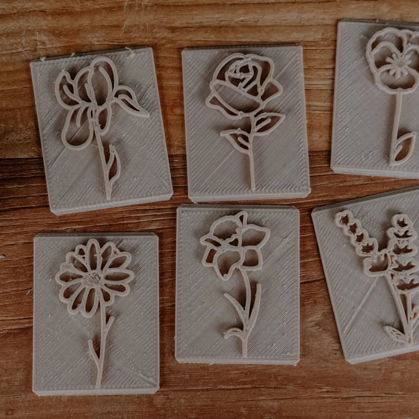 Flower Eco Stamp Set