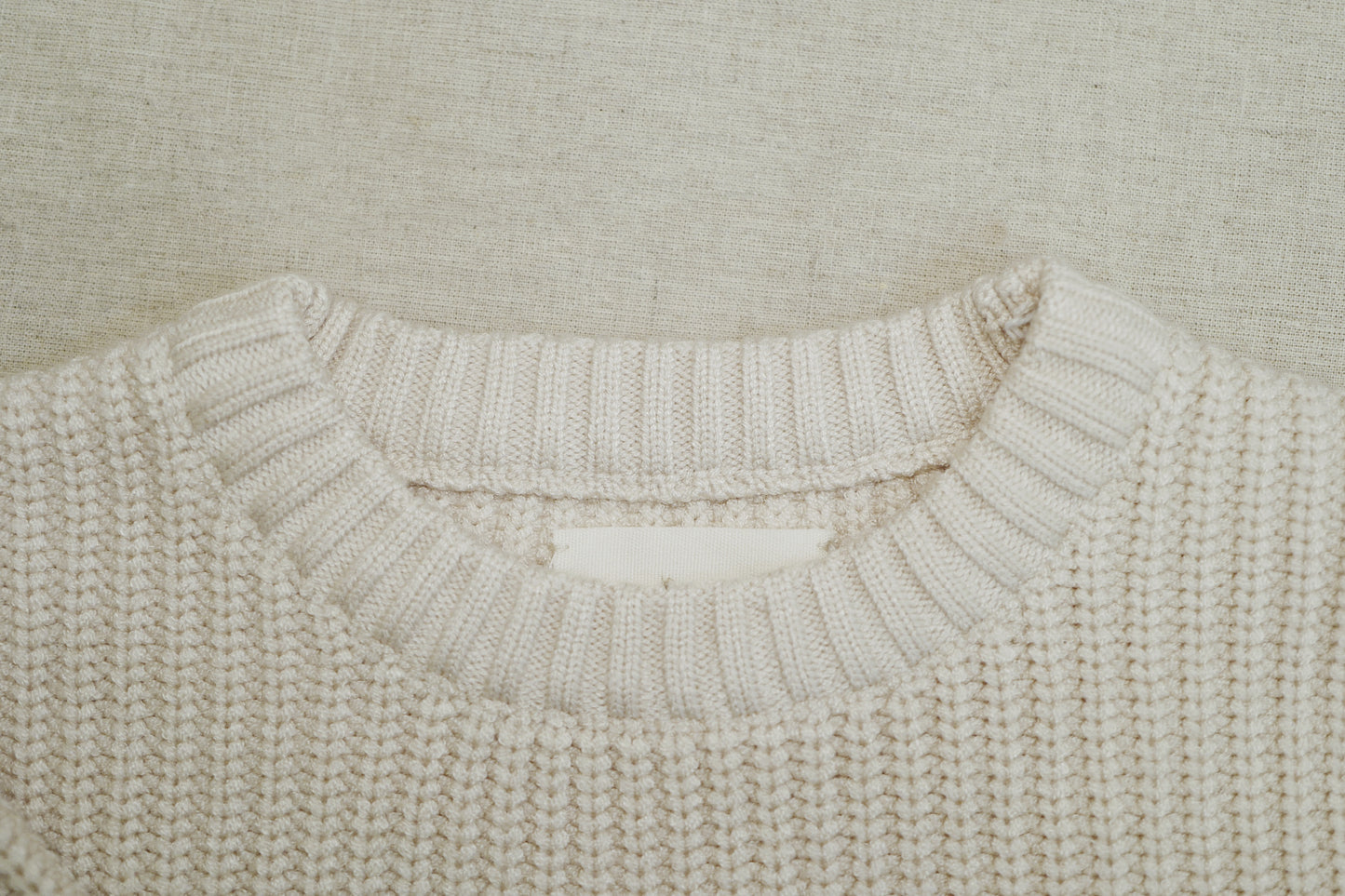 Organic Chunky Knit Sweater