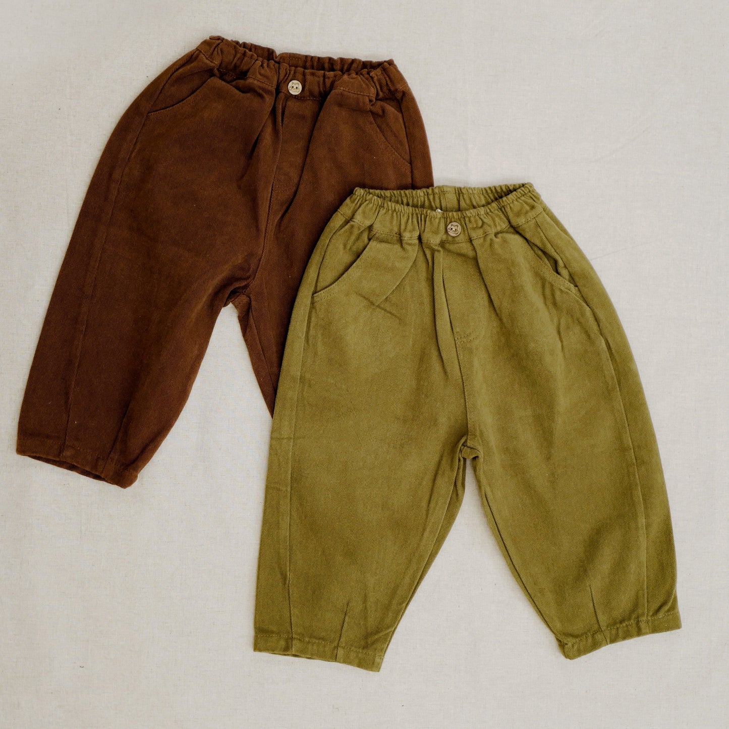 Vintage Style Cotton Pants